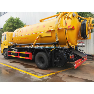 Dongfeng 8000L disposal sewage suction vehicle trucks